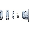 Schuifdeurslot KEY - ovaal - chrome Schuifdeurslot KEY - ovaal - chrome