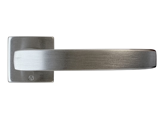 Door handle - Square - Matt chrome