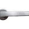  Door handle - Round - Matt chrome