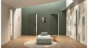 Toch een scharnierende binnendeur? Dan wel met onzichtbaar kozijn Toch een scharnierende binnendeur? Dan wel met onzichtbaar kozijn