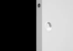 Deurkom set rond, wit Deurkom set rond, wit