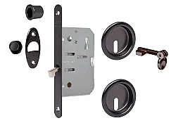 Schuifdeurslot KEY - rond - zwart Schuifdeurslot KEY - rond - zwart