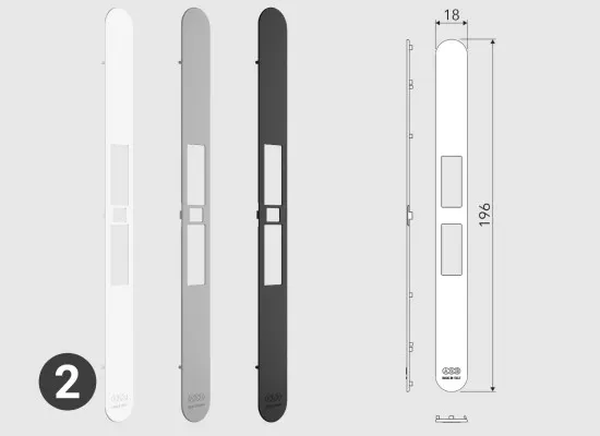 Touch Key - magnetic lock for cylinder Touch Key - magnetic lock for cylinder