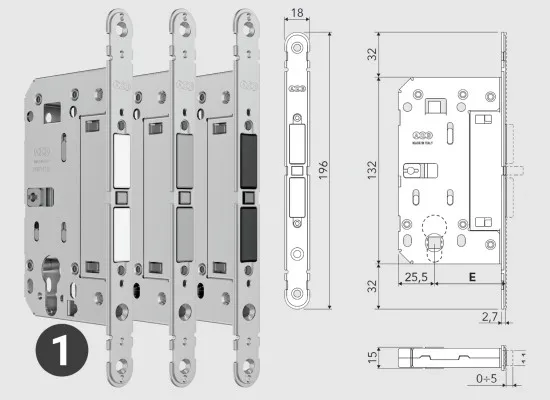 Touch Key - magnetic lock for cylinder Touch Key - magnetic lock for cylinder