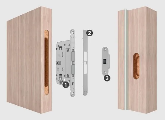 Touch Key - magnetic lock for cylinder Touch Key - magnetic lock for cylinder