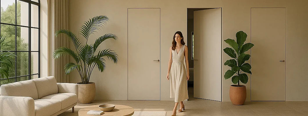 De voordelen van een deur zonder zichtbaar kozijn in moderne interieurs
