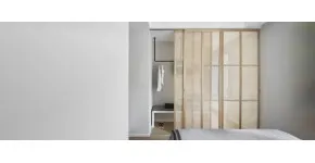 How do you make a sliding wall?