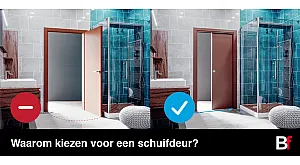 Waarom kiezen voor een schuifdeur? Waarom kiezen voor een schuifdeur?