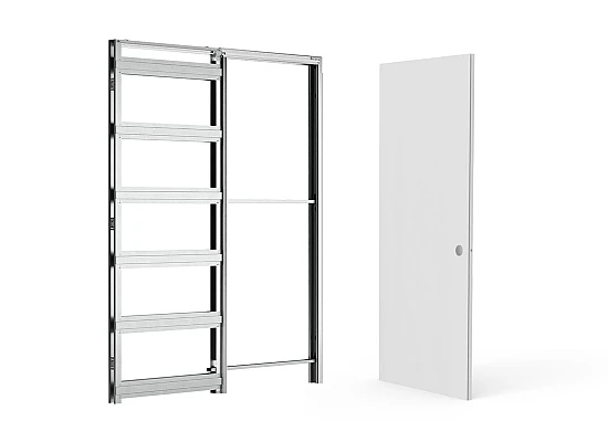 Absolute Kit compleet inbouw schuifdeursysteem met deur