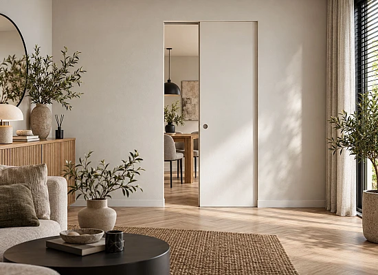 Absolute Kit compleet inbouw schuifdeursysteem met deur