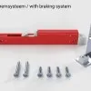 Guider - telescopic door control set Guider - telescopic door control set