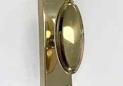 2A: Door handle - square - aluminum 2A: Door handle - square - aluminum