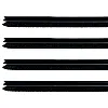 Black brush strips Black brush strips