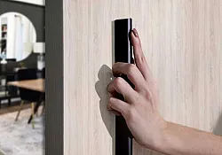 Tempo door handle, black Tempo door handle, black