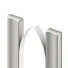 Tempo door handle, silver Tempo door handle, silver