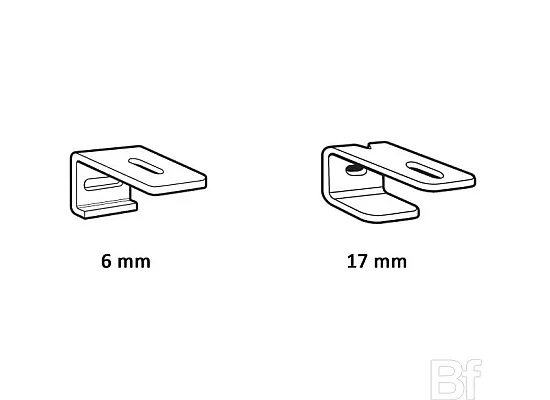 Wall brackets Lite Rail (10 pcs) Wall brackets Lite Rail (10 pcs)