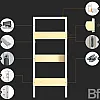 Absolute Swing frame + door panel Absolute Swing frame + door panel