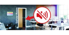 How do you make a sliding door soundproof?